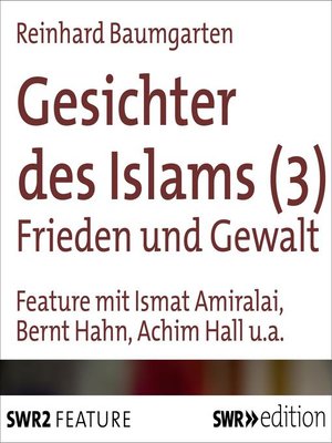 cover image of Gesichter des Islams--Frieden und Gewalt